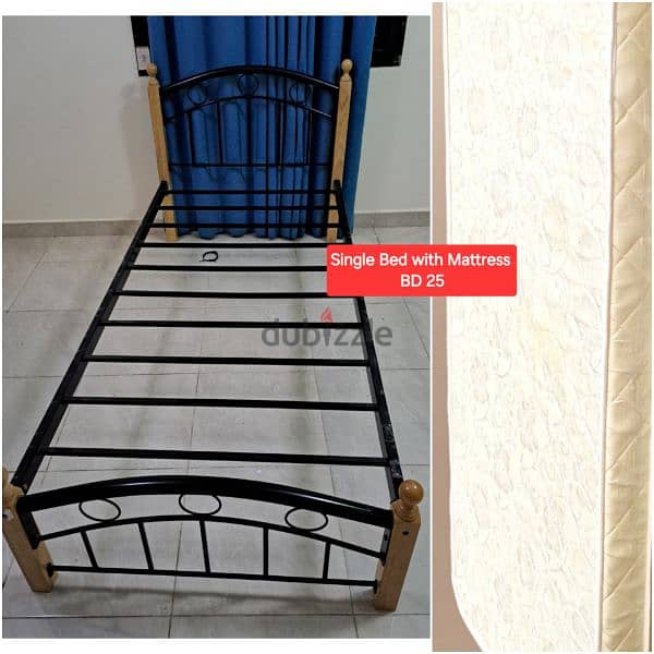 Variety of bed with Mattress in good condition for sale with Delivery 13