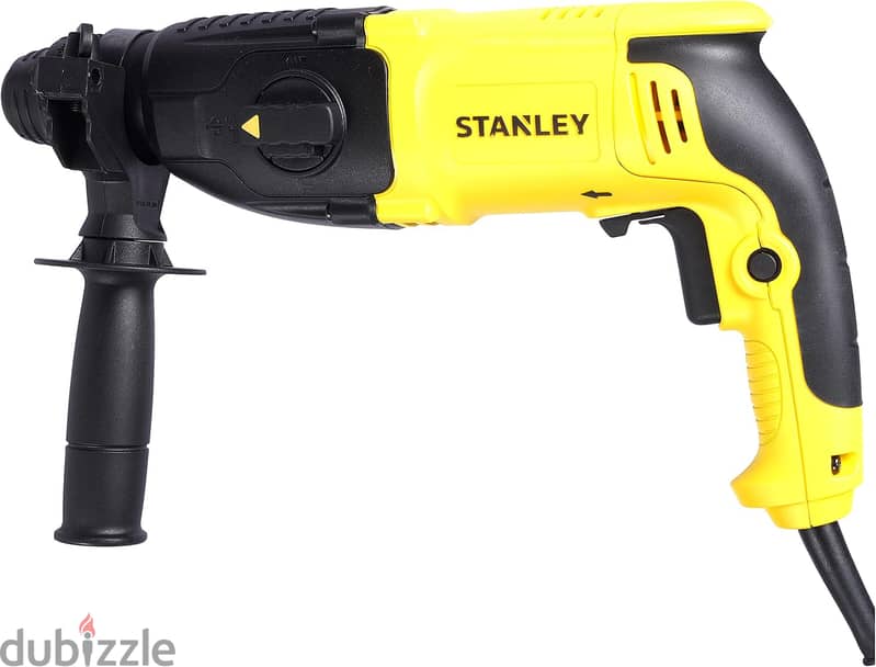 Stanley Power Tool Corded 26mm 800W 3Mode SDS-Plus Hammer with Chuck, 3