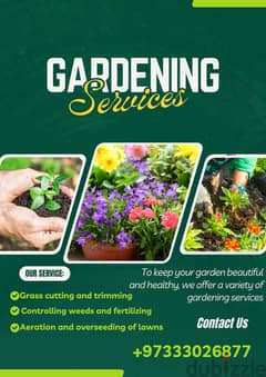 Gardening facility Available 0