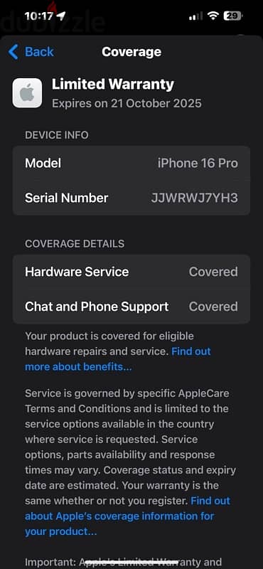 I PHONE 16 PRO 1 DAY ONLY USED WITH APPLE WARRANTY 3