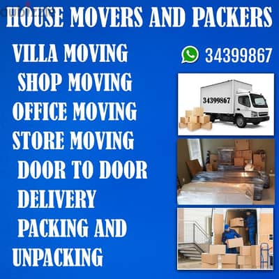 Moving And Packing House Villa Office Shop Shifting