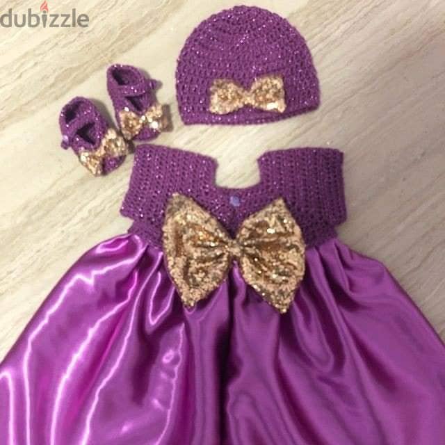 Crochet frocks and fabric clothes 2