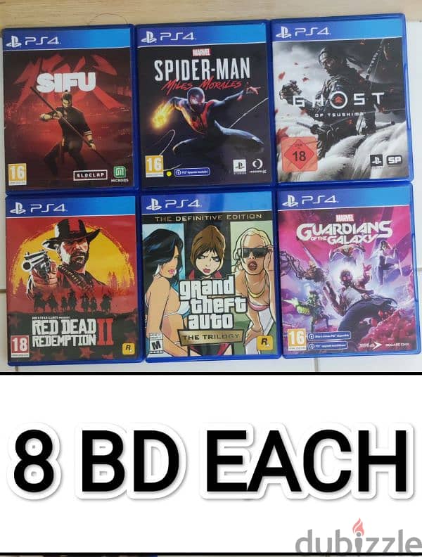 PS4 AND PS5 Games Excellent Condition 1