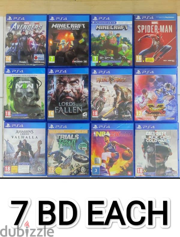 PS4 AND PS5 Games Excellent Condition 2