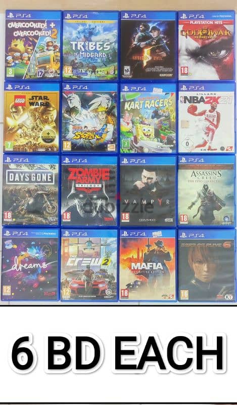 PS4 AND PS5 Games Excellent Condition 3