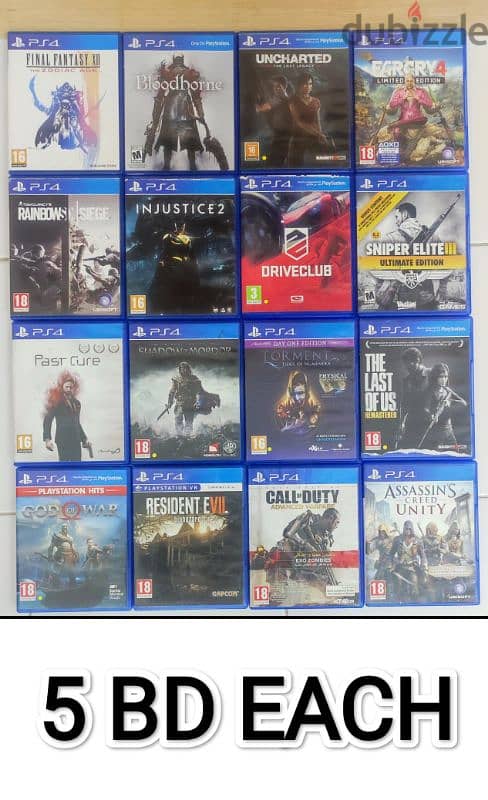 PS4 AND PS5 Games Excellent Condition 4