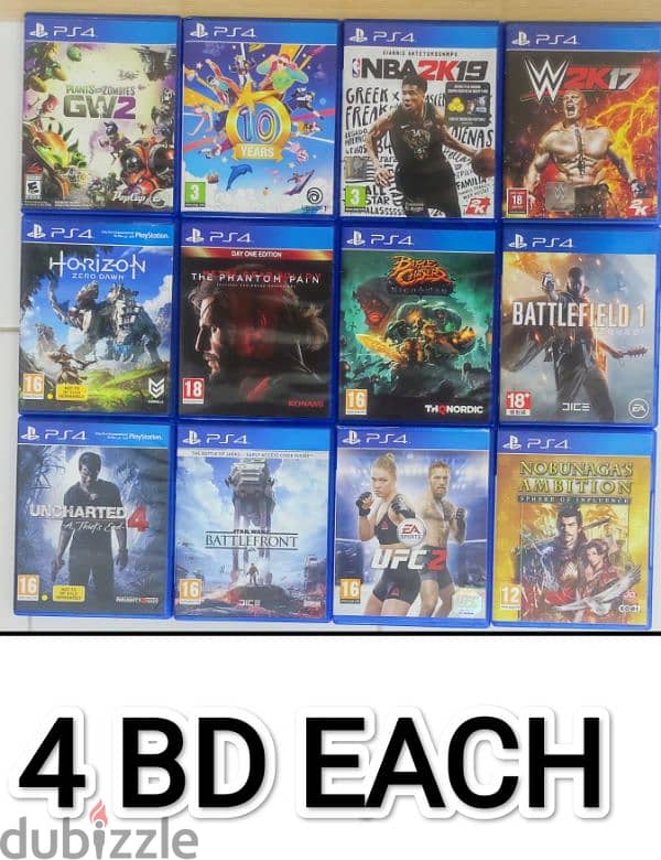 PS4 AND PS5 Games Excellent Condition 5