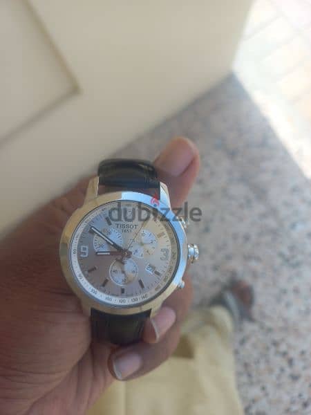 tissot swiss made chronograph watch 1