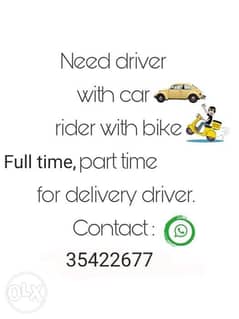 Hiring for food delivery 0
