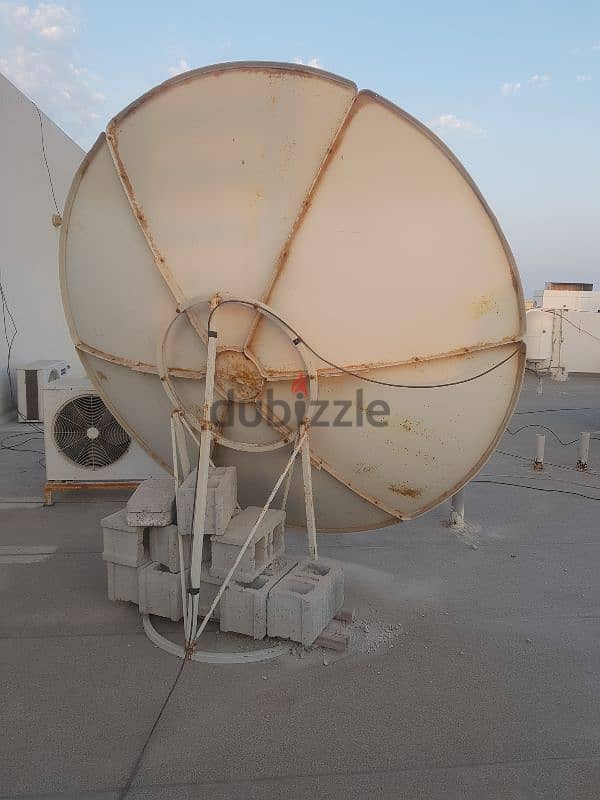 Airtel Xtreme receiver + Big dish for sale 2