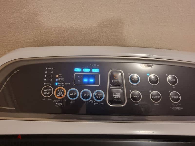 Good condition Samsung washing machine 11kg for sale 4