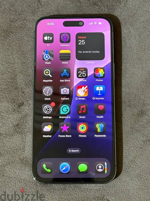 iphone 14 pro max 128gb Deep purple color 1