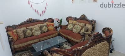 Antique European Style 7 Seater Sofa For Sale In Very Good Condition 0