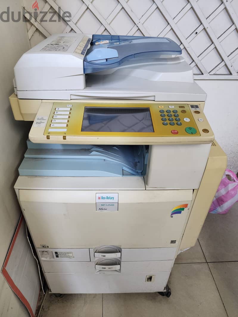 Ricoh aficio mc2500 2