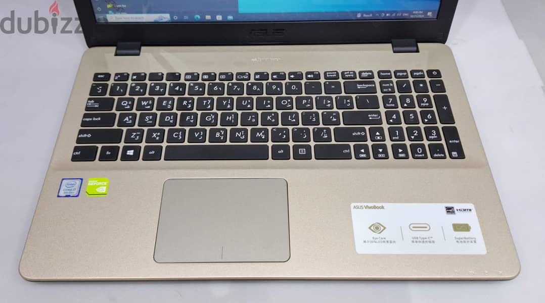 ASUS VivoBook Core i7 8th Gen. 15.6" FHD NVidia 4GB Graphics 16GB Ram 6