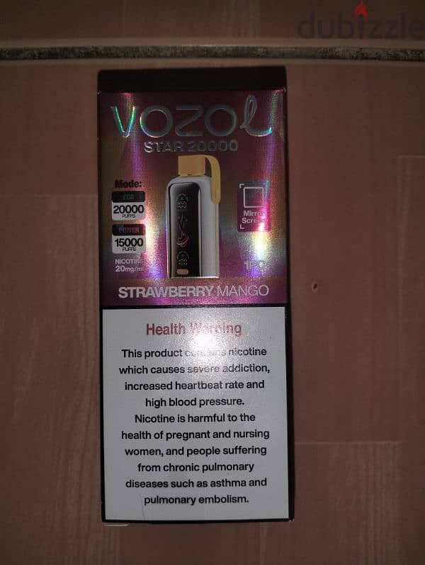 Vape Vozol 20000 Puffs 0