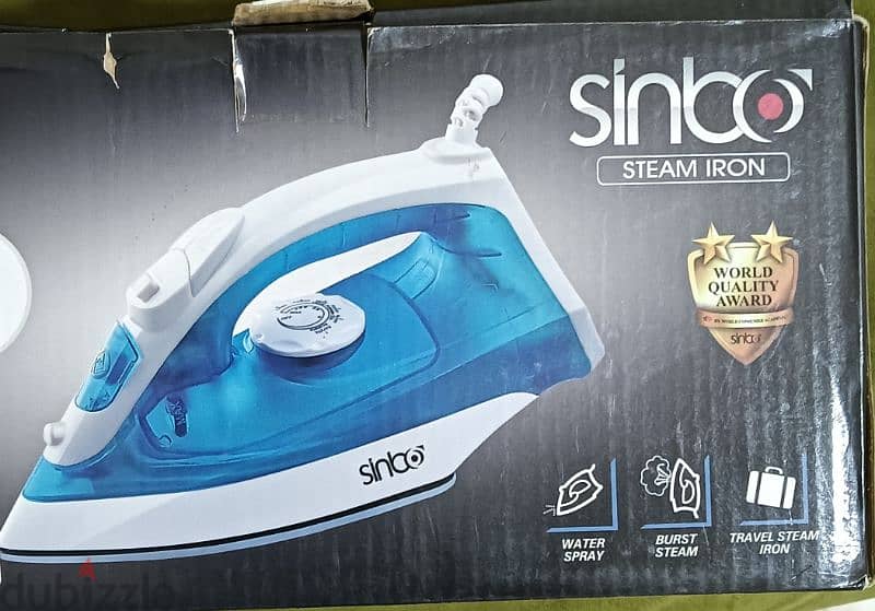 steam iron new box packet 0