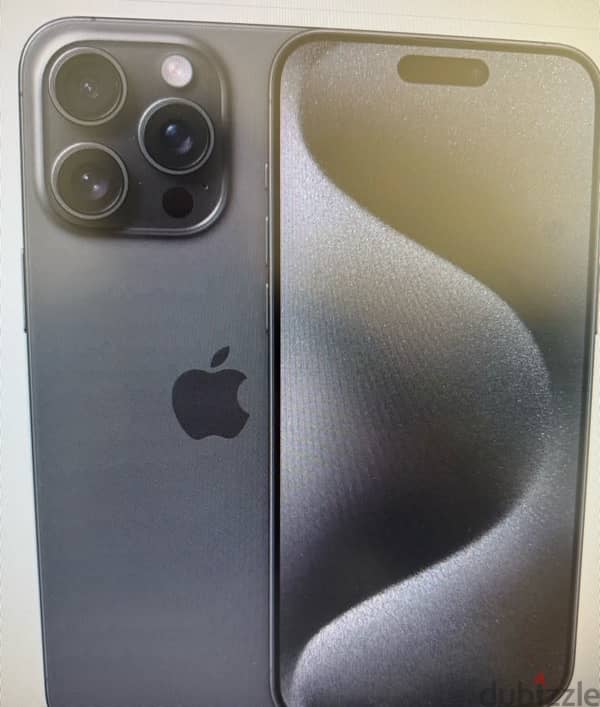 9 months Used Apple iphone 15 pro max (256 gb) Black Titanium for sale 2