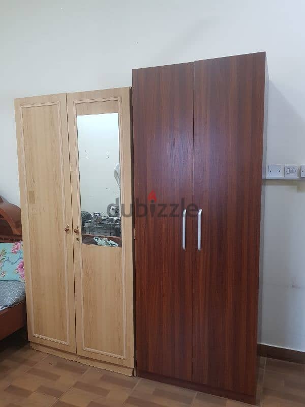 2 nos 2 door cupboards / wardrobes 0