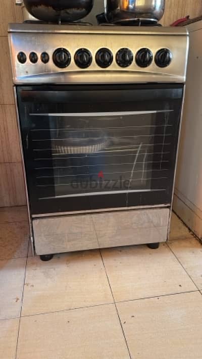 gas stove 4 burners with oven