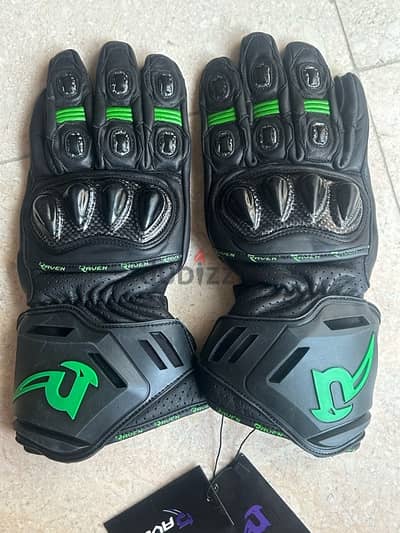 Raven Motorcycle Gloves