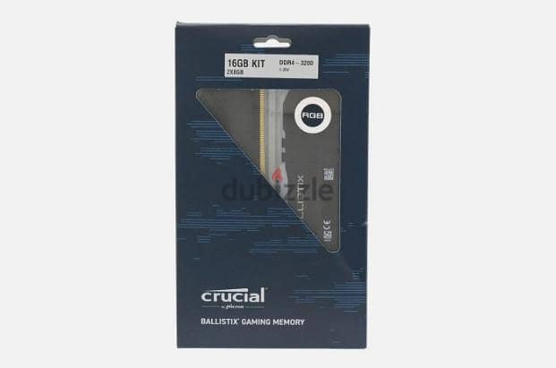 Crucial Ballistix RGB 16GB Kit (2 x 8GB) DDR4 3200 MHz Desktop Gaming 2