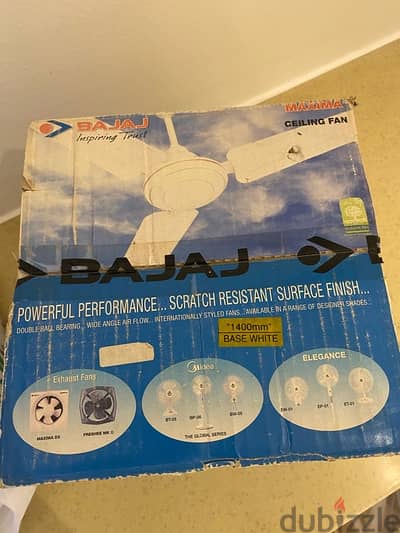 New Bajaj Ceiling Fan