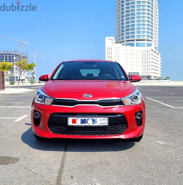 Kia Rio 2019 FULL Option Fully Agent Maintained Hatchnack Car For Sale 2