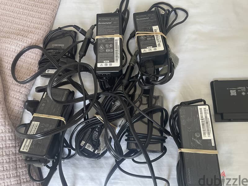 Lot of Laptop Components for Sale (Lenovo, Dell, Chargers, Batteries) 6