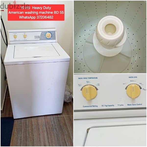 10 Kg heavy Duty washing machine and other items for sale wd Delivery 0