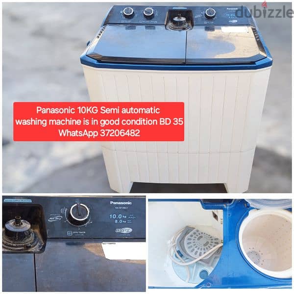 10 Kg heavy Duty washing machine and other items for sale wd Delivery 10