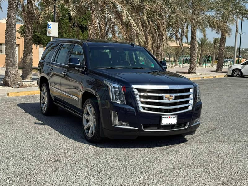 Cadillac Escalade 2018 blue 0