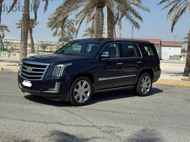 Cadillac Escalade 2018 blue 1