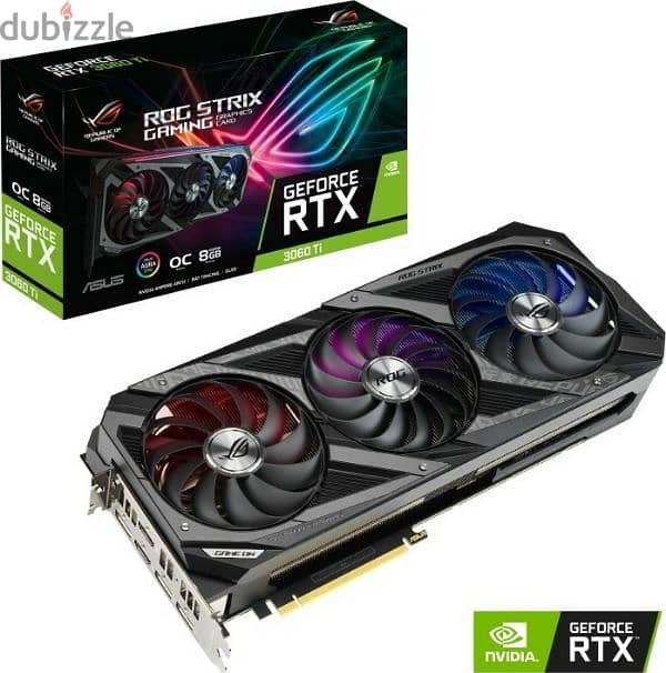 3060 Ti ROG STRIX  VERY CLEAN 0