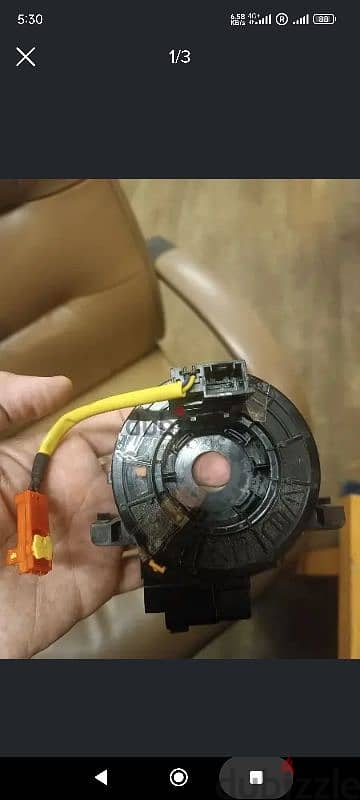 toyota steering clock spring coil 4