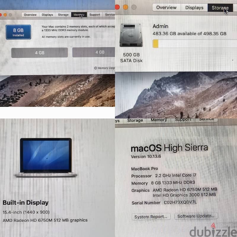 For Sale Macbook 2011 late - like new 4