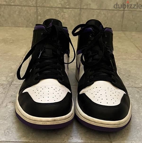 Air Jordans 1 Mid Dark Iris “US 11 - Eu 44.5” 3