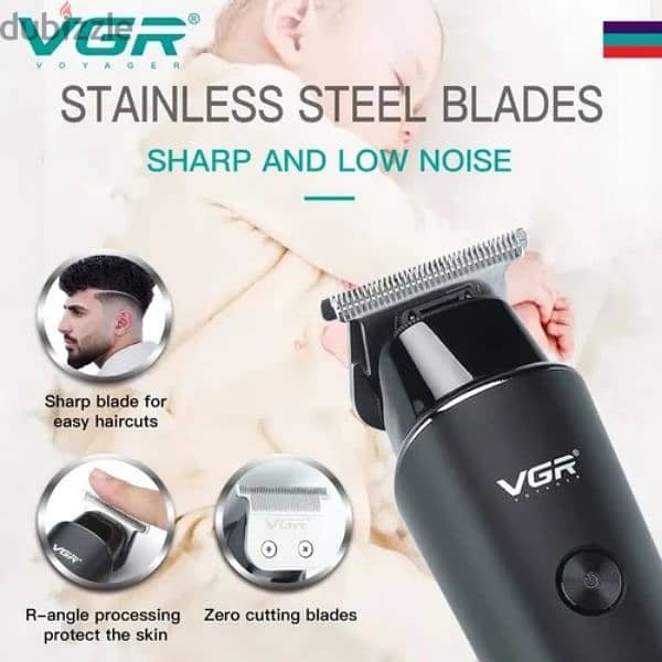 Orignal VGR Hair Trimmer Professional Electric With Display 1