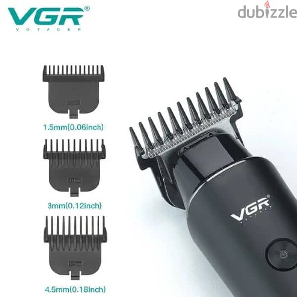 Orignal VGR Hair Trimmer Professional Electric With Display 3