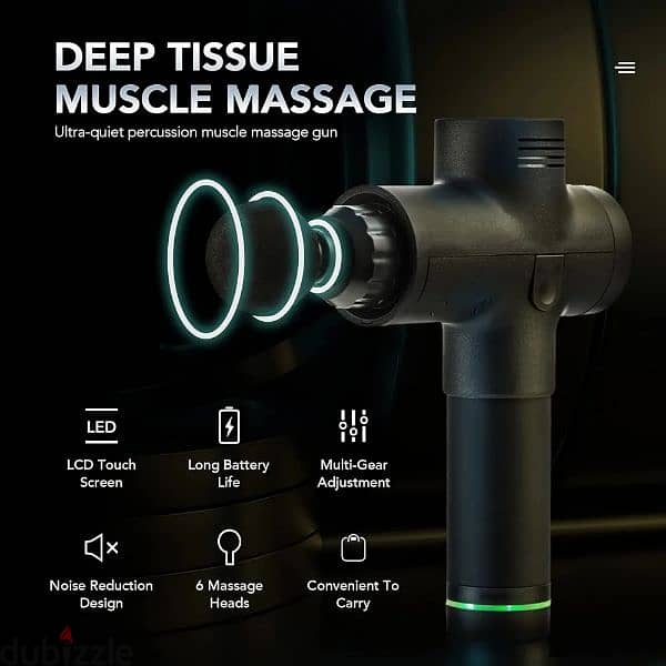 best Massage Gun 30 Speeds Deep Tissue Massage Handheld Muscle Massage 3