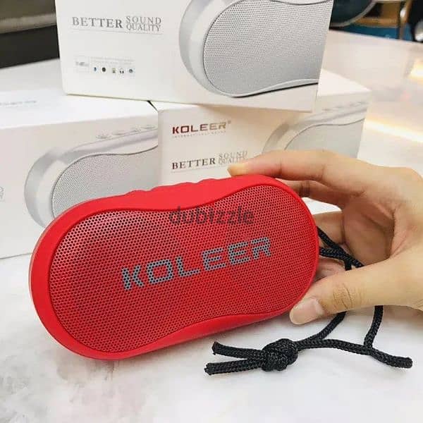 orignal KOLEER S21 HD Stereo Bluetooth Speaker 3d Sound 4