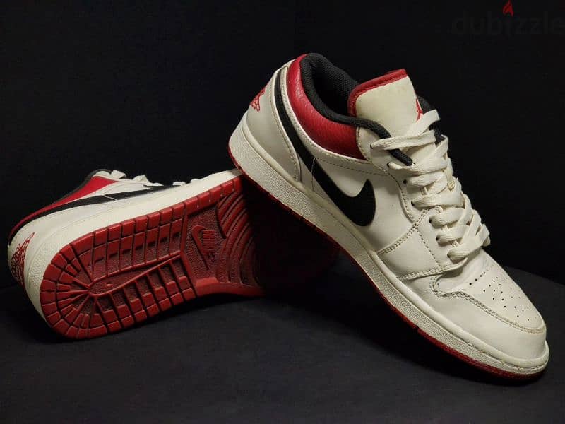 Jordan 1 Low White University Red 1