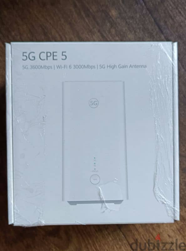 BRAND NEW ZAIN 5G cpe 5 WiFi6 Latest model 0