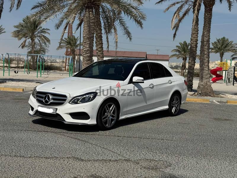 Mercedes-Benz E300 2014 white 1