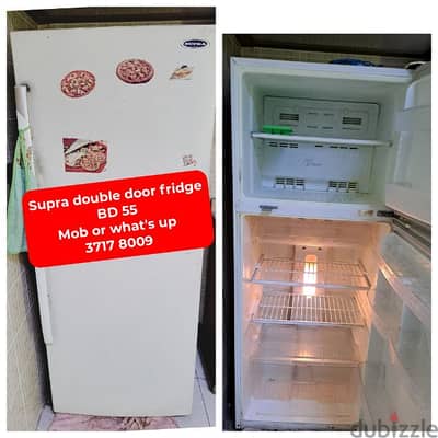 Supra fridge and other household items for sale with delivery