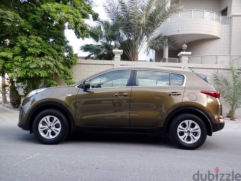 Kia Sportage 1.6 L 2018 Green Zero Accident Agent Maintained Single Us 2