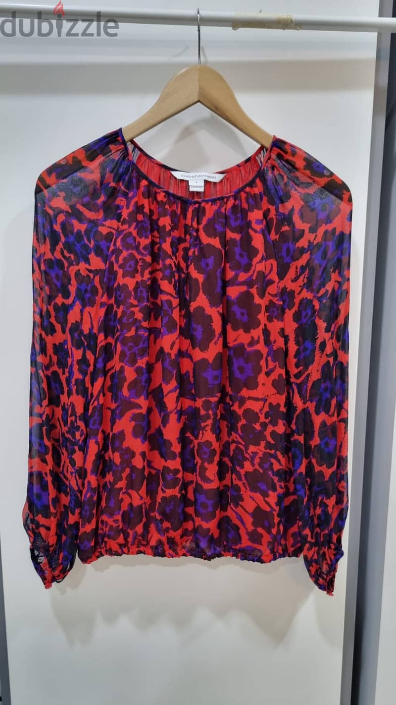 Diane von Furstenberg blouse 0