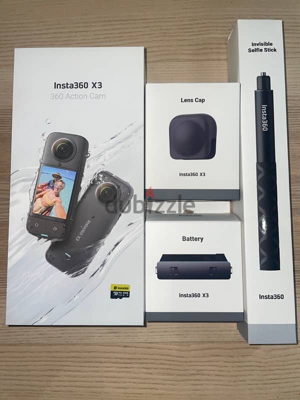 insta 360 x3 camera (adventure kit) 0