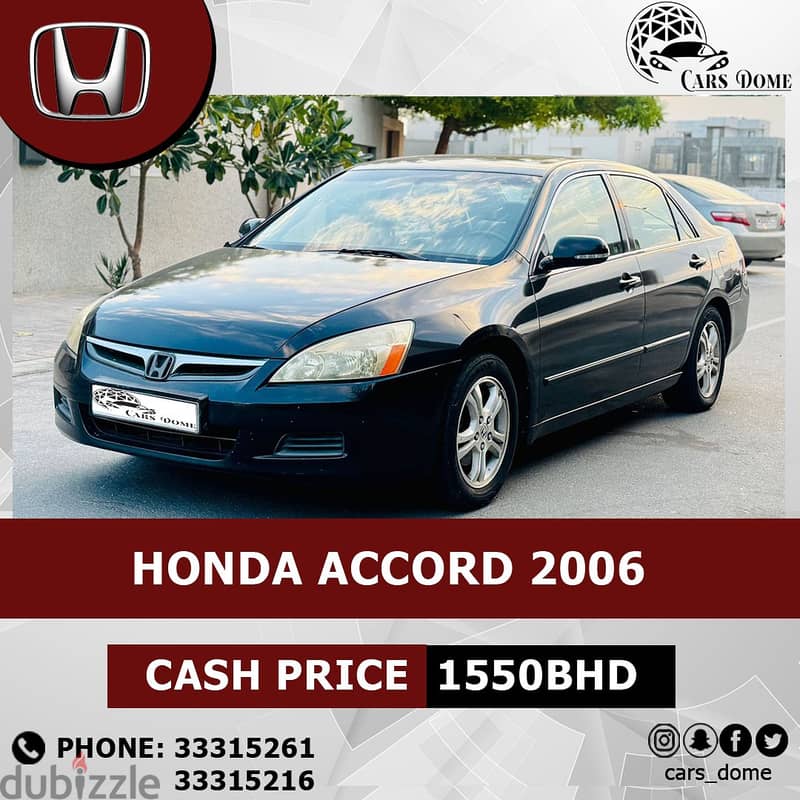 Honda Accord 2006 Full Option 6