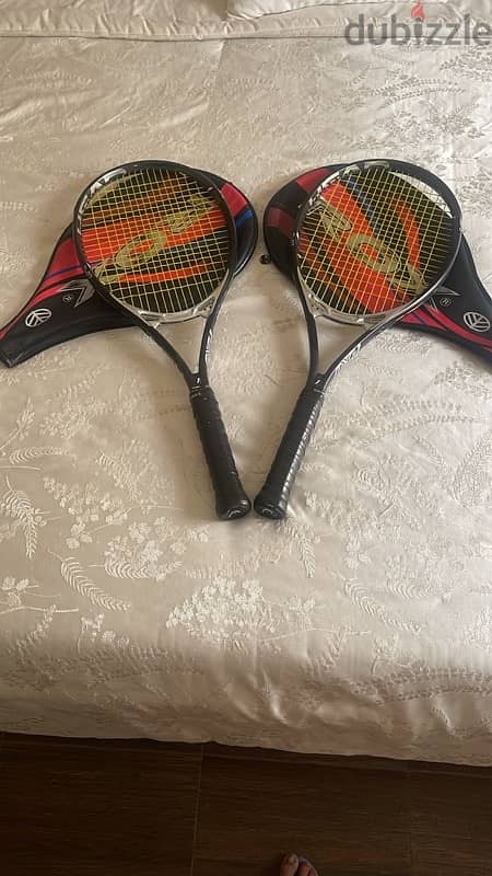 Tennis Racquets two 3